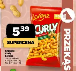 Netto Chrupki Curly Lorenz oferta