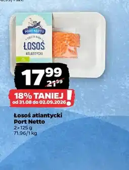 Netto Łosoś atlantycki Port Netto 2-pak oferta