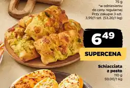 Netto Schiacciata z pesto oferta
