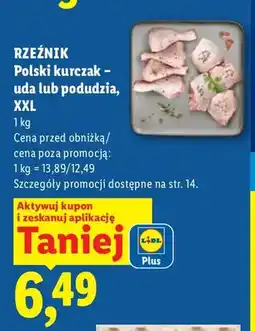 Lidl Podudzia z kurczaka XXL Rzeźnik oferta