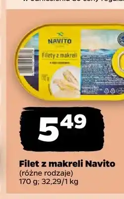 Netto Filet z makreli Navito oferta