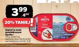 Netto Szprot w sosie pomidorowym Navito oferta