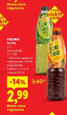 Lidl Ice Tea Freeway oferta