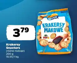 Netto Krakersy Snaxters oferta
