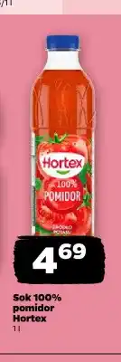 Netto Sok pomidor Hortex 100% oferta