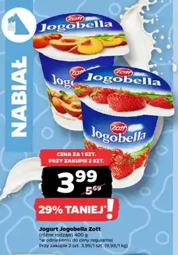 Netto Jogurt Jogobella Zott oferta
