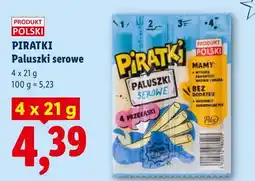 Lidl Paluszki serowe Piratki 4-pak oferta