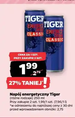 Netto Napój energetyczny Tiger oferta