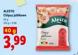 Lidl Chipsy jabłkowe Alesto oferta