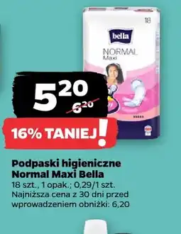 Netto Podpaski higieniczne Normal Maxi Bella oferta