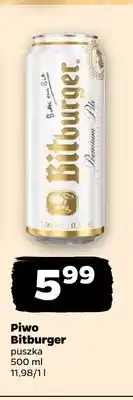 Netto Piwo Bitburger oferta