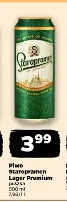 Netto Piwo Staropramen Lager Premium oferta