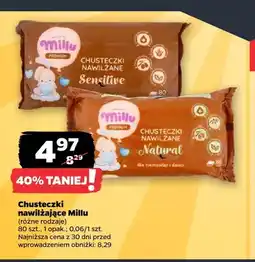 Netto Chusteczki nawilżane Millu Sensitive oferta