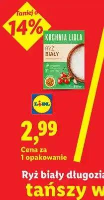 Lidl Ryż biały długoziarnisty Kuchnia Lidla oferta