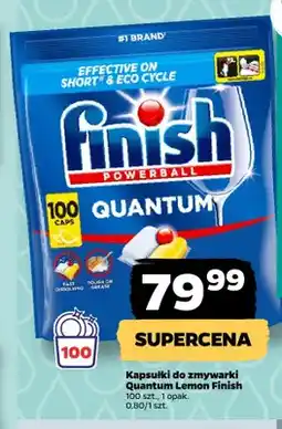 Netto Kapsułki do zmywarki Finish Quantum Lemon oferta