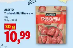 Lidl Truskawki liofilizowane Alesto oferta