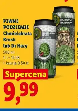 Lidl Piwo Piwne Podziemie Chmielokrata Krush oferta