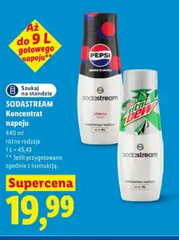 Lidl Koncentrat napoju Sodastream Mountain Dew oferta