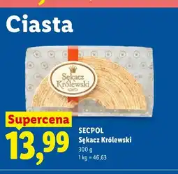 Lidl Sękacz Królewski Secpol oferta