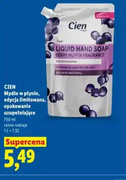 Lidl Mydło w płynie Cien edycja limitowana opakowanie uzupełniające oferta