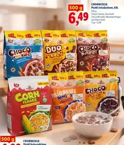 Lidl Płatki śniadaniowe Choco Cookies Crownfield XXL oferta