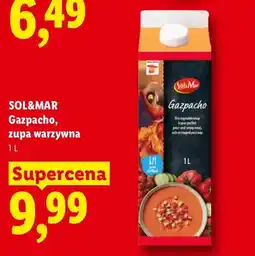 Lidl Zupa warzywna Gazpacho Sol & Mar oferta