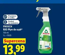 Lidl Płyn do szyb Frosch Bio Spirit oferta