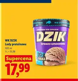 Lidl Lody proteinowe WK Dzik oferta