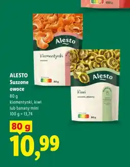Lidl Suszone owoce klementynki Alesto oferta