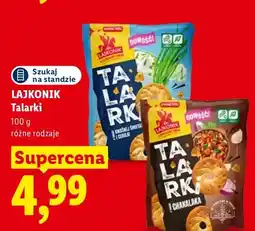 Lidl Talarki Lajkonik o smaku kwaśnej śmietany i cebulki oferta
