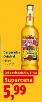 Lidl Piwo Desperados Original oferta