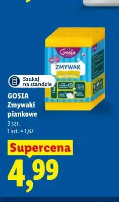 Lidl Zmywaki piankowe Gosia oferta