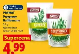 Lidl Koperek liofilizowany Prymat oferta