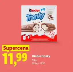 Lidl Wafle Kinder Tronky oferta
