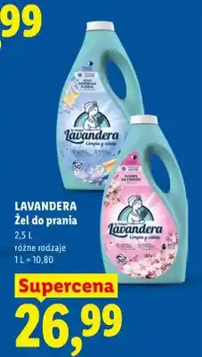 Lidl Żel do prania Lavandera Marsella Floral oferta