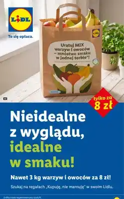 Lidl Mix warzyw i owoców oferta
