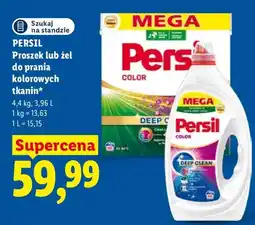 Lidl Proszek do prania kolorowych tkanin Persil oferta