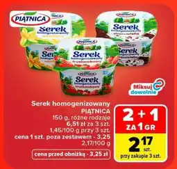 Carrefour Serek homogenizowany oferta