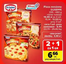Carrefour Pizza mrożona GUSEPPE oferta