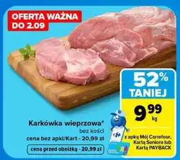 Carrefour Karkówka wieprzowa oferta