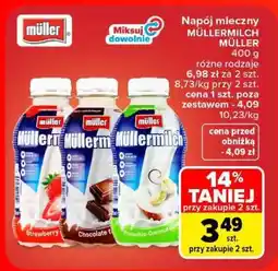 Carrefour Napój mleczny Müllermilch Müller oferta