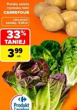 Carrefour Polska sałata rzymska mini oferta
