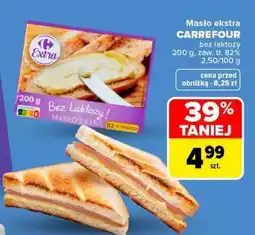 Carrefour Masło ekstra Carrefour oferta