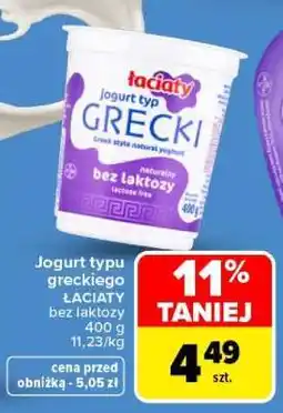 Carrefour Jogurt typu greckiego oferta