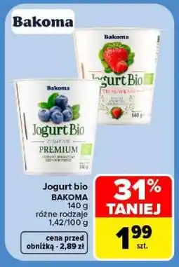 Carrefour Jogurt bio BAKOMA oferta