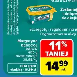Carrefour Margaryna BENECOL RAISIO oferta