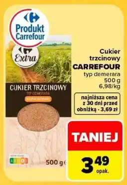 Carrefour Cukier trzcinowy Carrefour oferta
