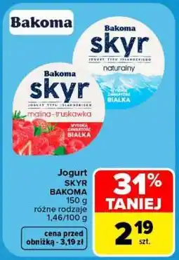 Carrefour BAKOMA Skyr oferta