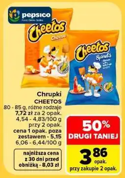 Carrefour Chrupki Cheetos oferta