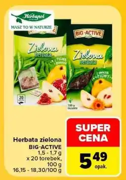 Carrefour Herbata zielona oferta